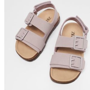Zara baby Buckled Sandals - Mauve